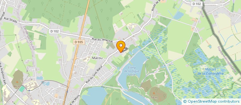 localisation de l'entreprise ELMOUTAMID FIAB  CONDE-SUR-L'ESCAUT