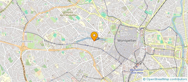localisation de l'entreprise ELMOVI à MONTPELLIER
