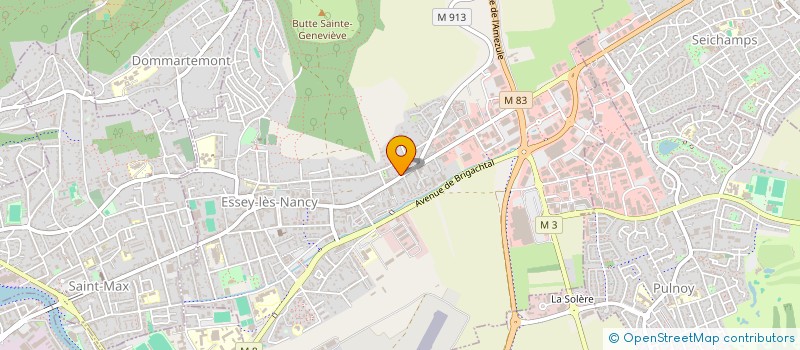 localisation de l'entreprise ELN  ESSEY-LES-NANCY