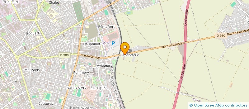 localisation de l'entreprise ELN IMMOBILIER  REIMS