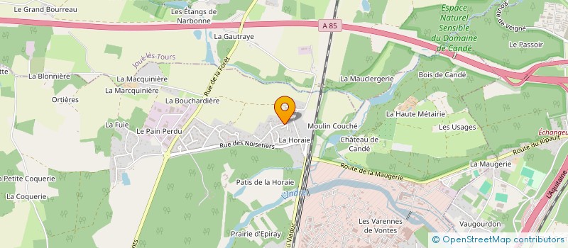 localisation de l'entreprise ELNB IMMO  MONTS