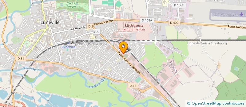 localisation de l'entreprise ELNEA GROUP  LUNEVILLE