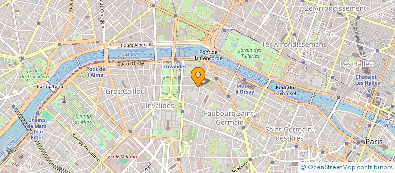 localisation de l'entreprise ELNET DIALOGUE STRATEGIQUE ISRAEL FRANCE  PARIS