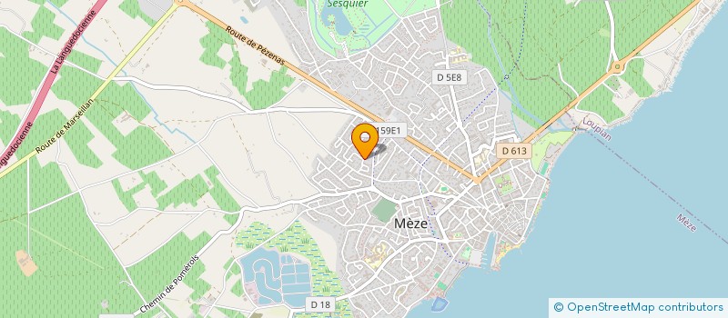 localisation de l'entreprise ELNF à MEZE