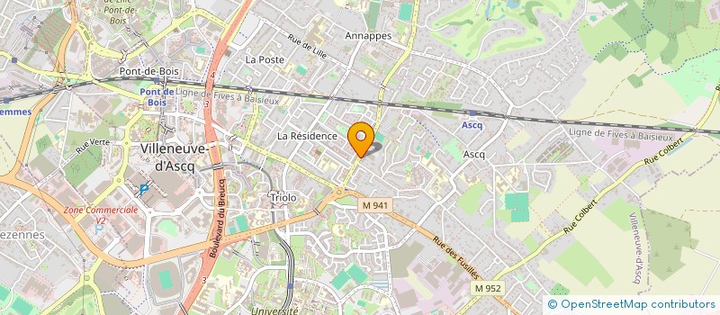 localisation de l'entreprise ELNIMMO à FRETIN