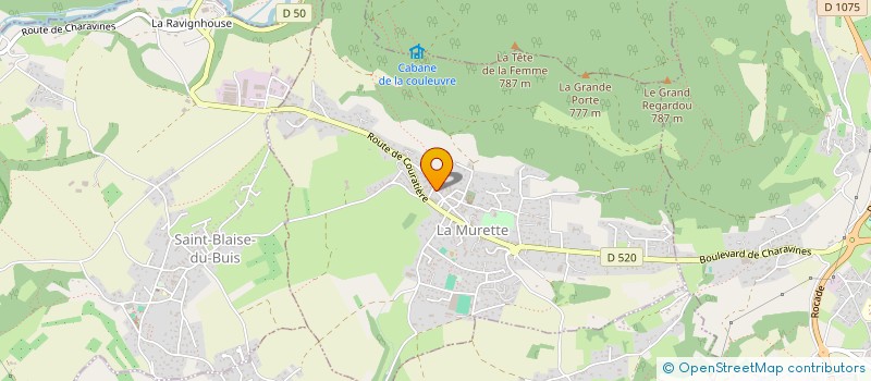 localisation de l'entreprise ELNIVAL  LA MURETTE