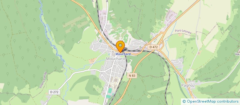 localisation de l'entreprise ELNM.24  MOUCHARD