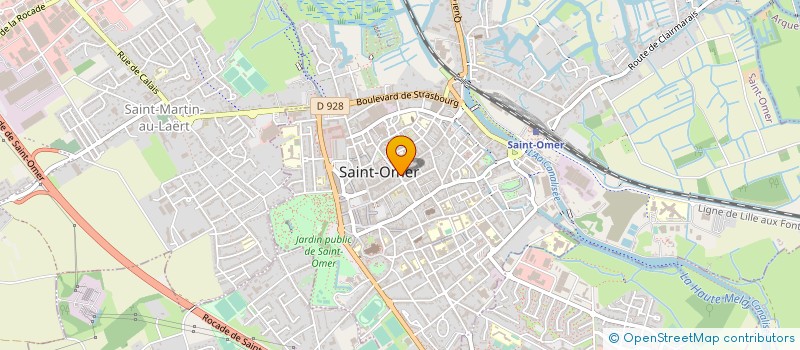 localisation de l'entreprise ELNOUR à SAINT-OMER