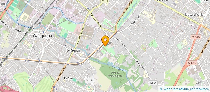 localisation de l'entreprise ELO à CROIX