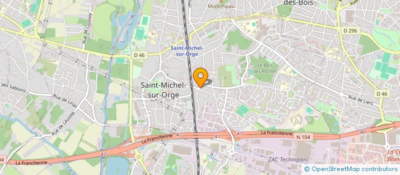 localisation de l'entreprise ELO  SAINT-MICHEL-SUR-ORGE