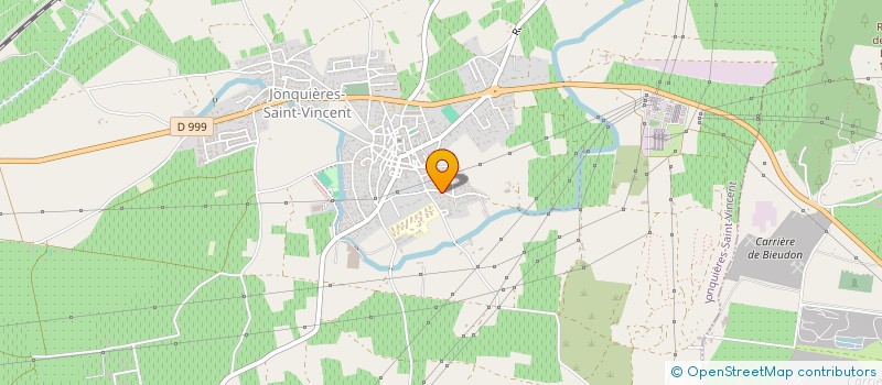 localisation de l'entreprise ELO  JONQUIERES-SAINT-VINCENT