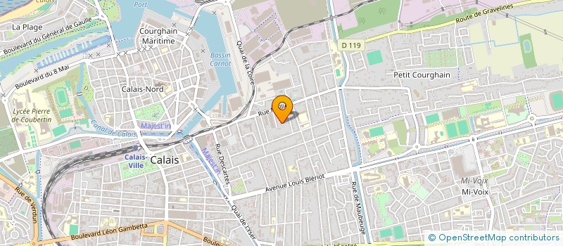 localisation de l'entreprise ELO CLEAN  CALAIS