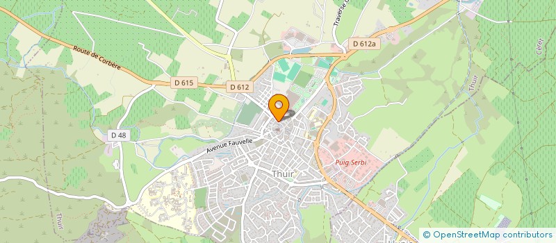 localisation de l'entreprise ELO CONSEIL GESTION  THUIR