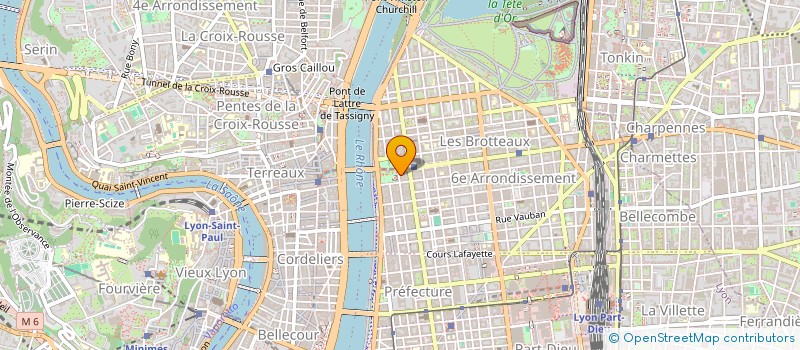 localisation de l'entreprise ELO CONSULTING à LYON