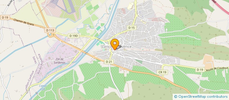 localisation de l'entreprise ELO'EVENTS  LANCON-PROVENCE