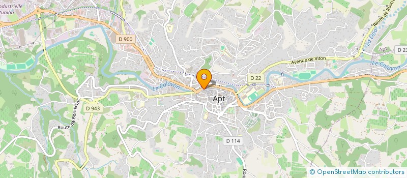 localisation de l'entreprise ELO LASER ESTHETIQUE  APT