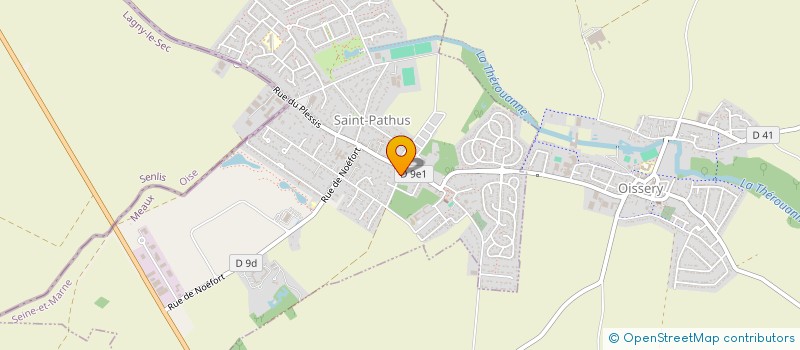 localisation de l'entreprise ELO-PORTAGE à IVRY-SUR-SEINE