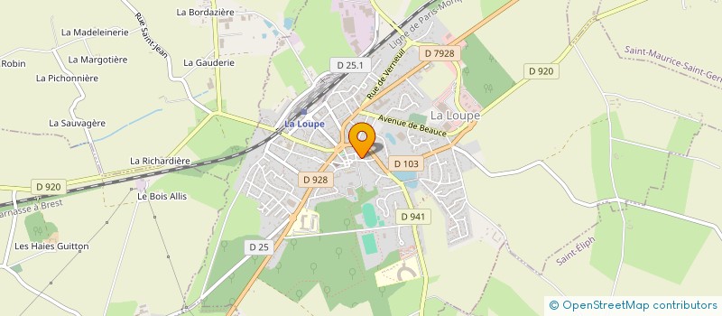 localisation de l'entreprise ELO'S COFFEE à LA LOUPE