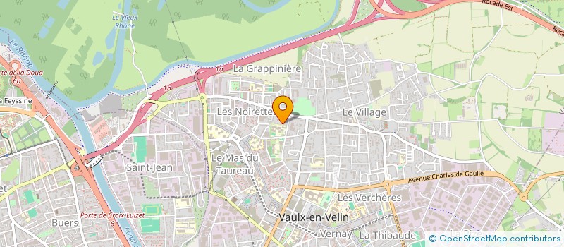 localisation de l'entreprise ELO-SARLU  VAULX-EN-VELIN