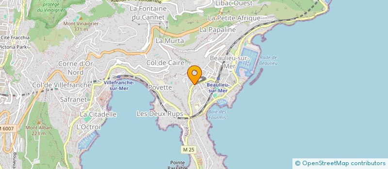 localisation de l'entreprise ELO-TOM à BEAULIEU-SUR-MER