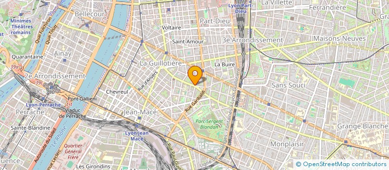 localisation de l'entreprise ELOA  LYON