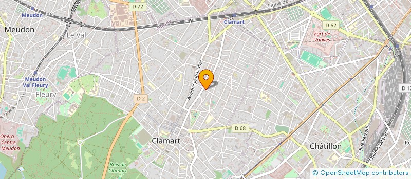 localisation de l'entreprise ELOA CONSEIL à CLAMART