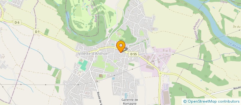 localisation de l'entreprise ELOA SERVICES  VILLETTE-D'ANTHON