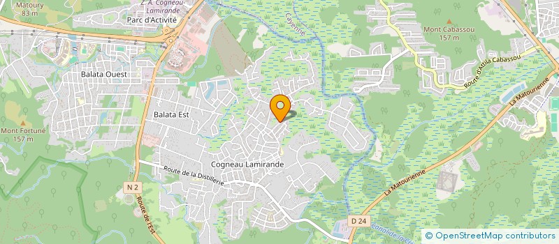 localisation de l'entreprise ELOAH  MATOURY