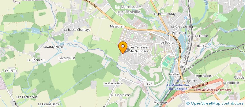 localisation de l'entreprise ELOANA  LA MEMBROLLE-SUR-CHOISILLE