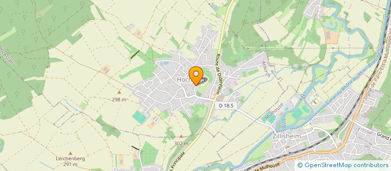 localisation de l'entreprise ELOAUREALEX  HOCHSTATT