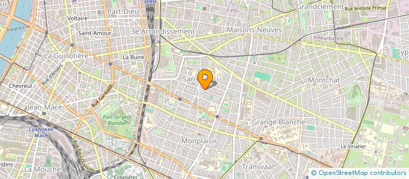 localisation de l'entreprise ELOBENORI  LYON