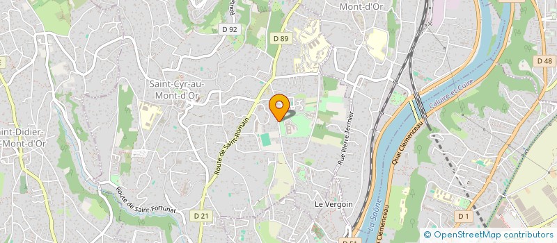 localisation de l'entreprise ELOBO CONSULTING  SAINT-CYR-AU-MONT-D'OR