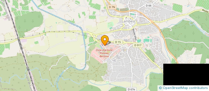 localisation de l'entreprise ELOBUSINESS  LAMBESC