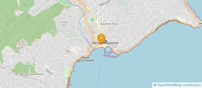 localisation de l'entreprise ELOC INVESTS  SAINTE-MAXIME
