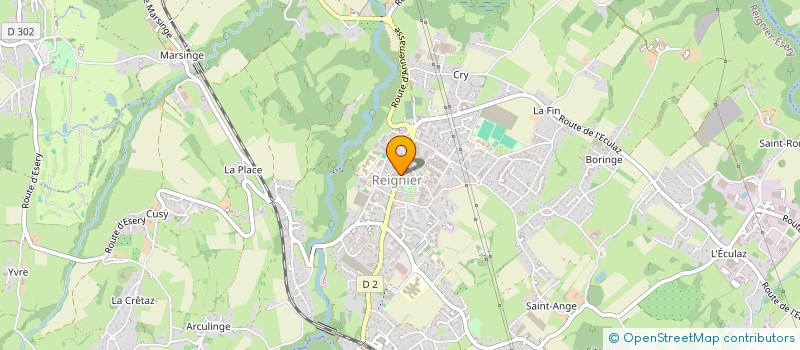localisation de l'entreprise ELOCATH à REIGNIER-ESERY