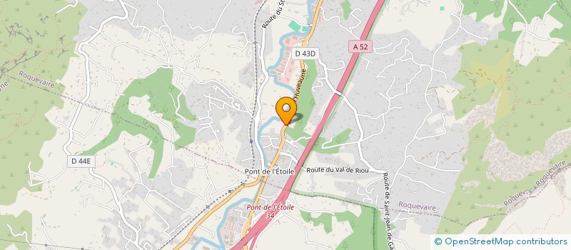 localisation de l'entreprise ELOCHARLEX  ROQUEVAIRE