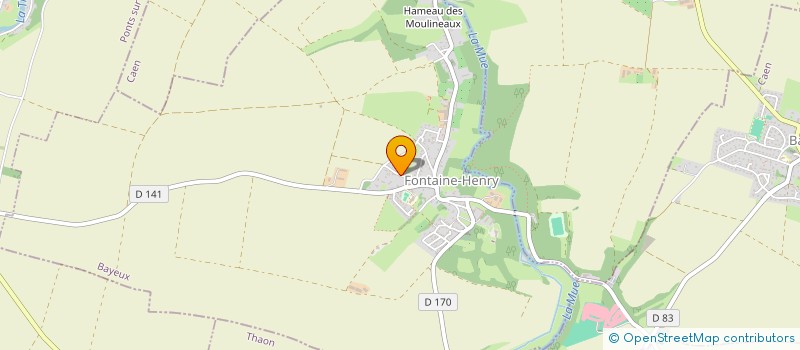 localisation de l'entreprise ELOCIN GRISEL  FONTAINE-HENRY