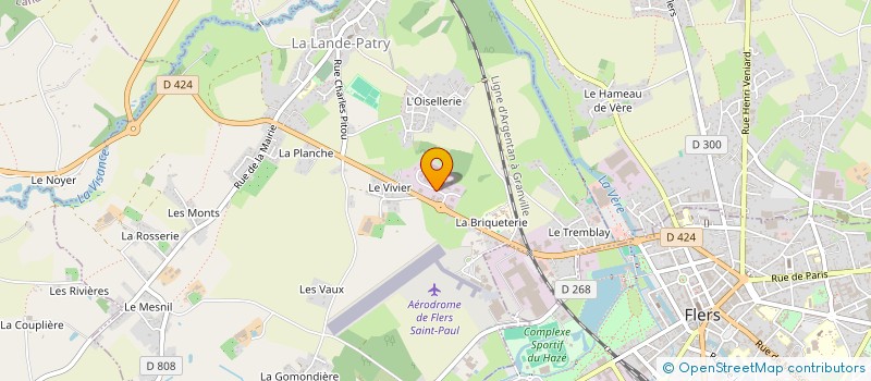 localisation de l'entreprise ELOCLE à FLERS