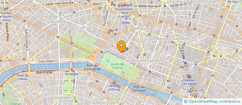 localisation de l'entreprise ELODIA à PARIS