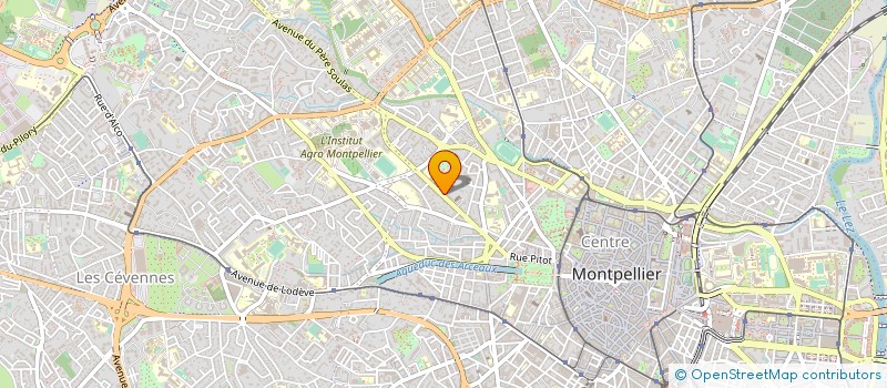 localisation de l'entreprise ELODIBERT SARL à MONTPELLIER