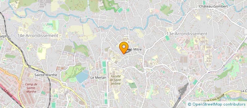 localisation de l'entreprise ELODICE à MARSEILLE