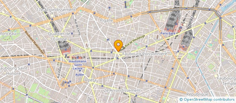 localisation de l'entreprise ELODIE  PARIS