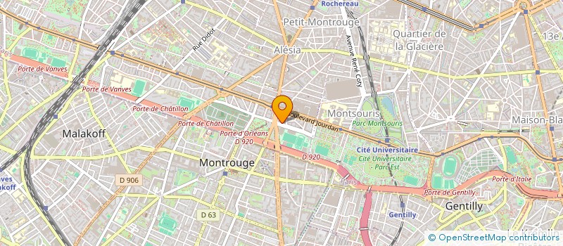 localisation de l'entreprise ELODIE.B  PARIS