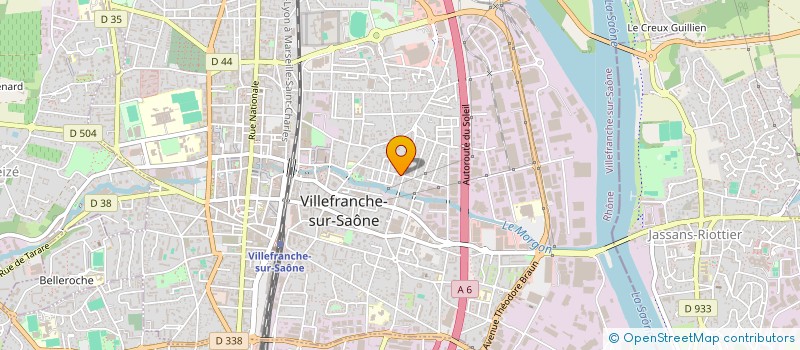 localisation de l'entreprise ELODIE ET CYRIL CHOL à VILLEFRANCHE-SUR-SAONE