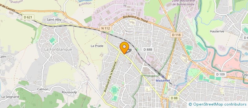localisation de l'entreprise ELODIE ET JEROME à AUSSILLON