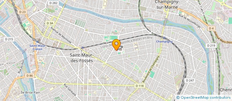 localisation de l'entreprise ELODIE LERMECHIN à SAINT-MAUR-DES-FOSSES