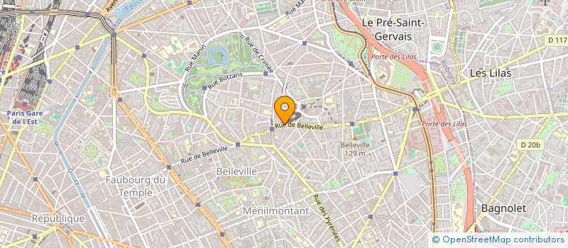 localisation de l'entreprise ELODIE QIU  PARIS