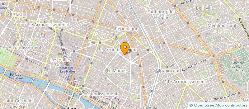 localisation de l'entreprise ELODIE YELMANI à PARIS