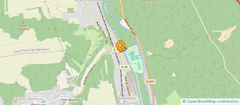 localisation de l'entreprise ELODY  BAGNEAUX-SUR-LOING