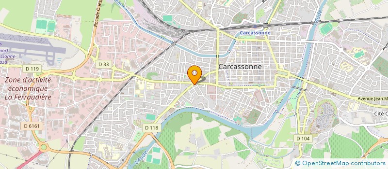 localisation de l'entreprise ELOEMMY à CARCASSONNE